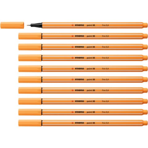 Fineliner Stabilo Point 88® 0,4 mm papaya 88/85